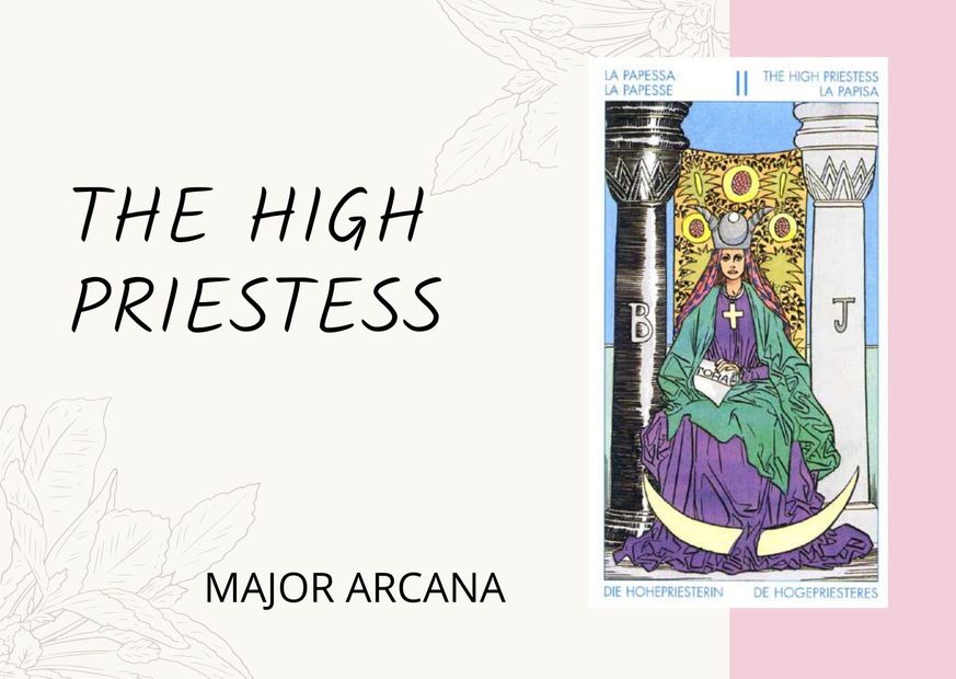 The high priestess tarot - card meaning