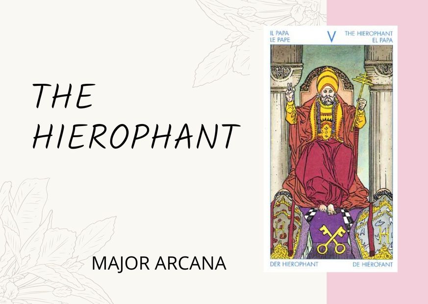the hierophant tarot